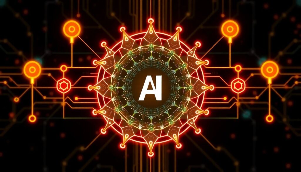 Вызовы совместной работы AI и блокчейна в крупных корпорациях - иллюстрация