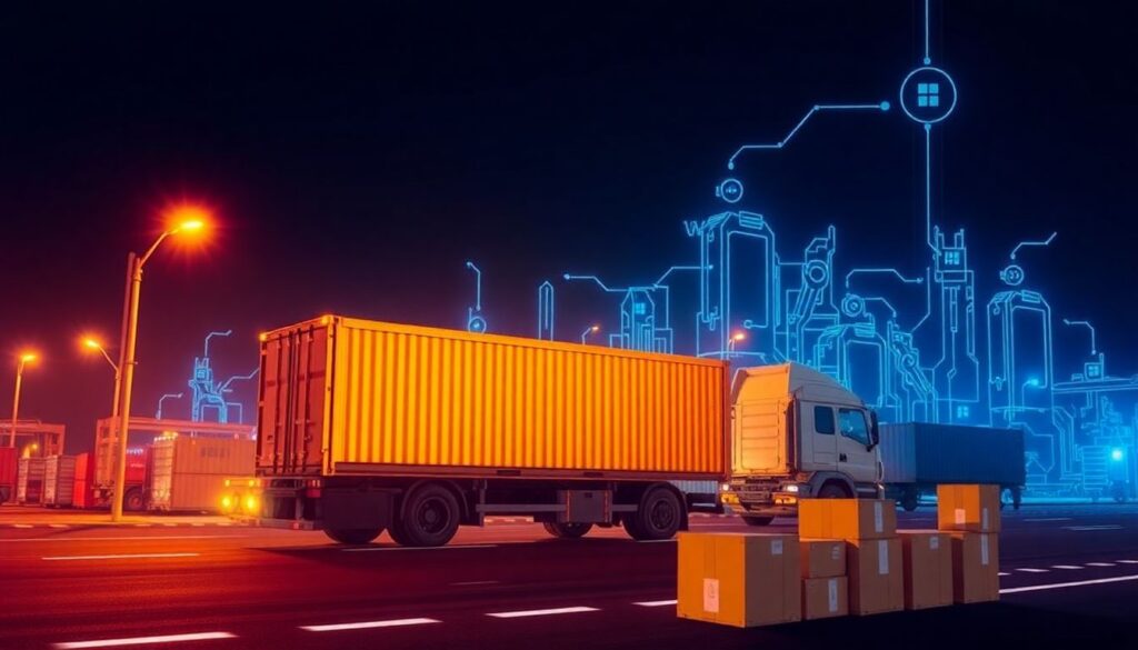 Применение автономных агентов в управлении цепями поставок - иллюстрация