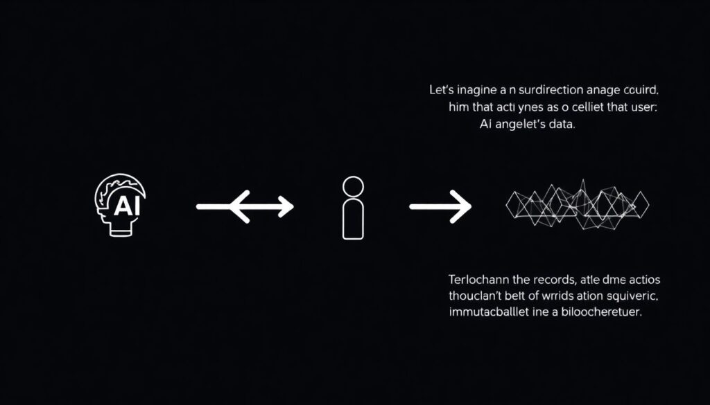 Етика интеграции ИИ и блокчейна в повседневной жизни - иллюстрация