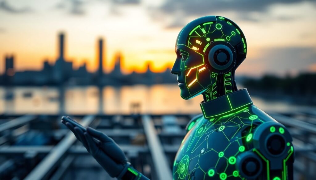 Етика интеграции ИИ и блокчейна в повседневной жизни - иллюстрация