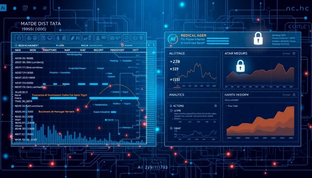 Digital health records secured by AI and blockchain - иллюстрация