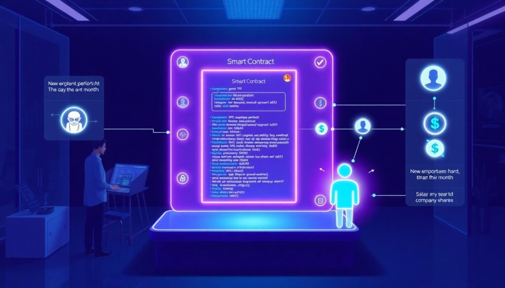 Smart contracts for payroll and HR automation - иллюстрация
