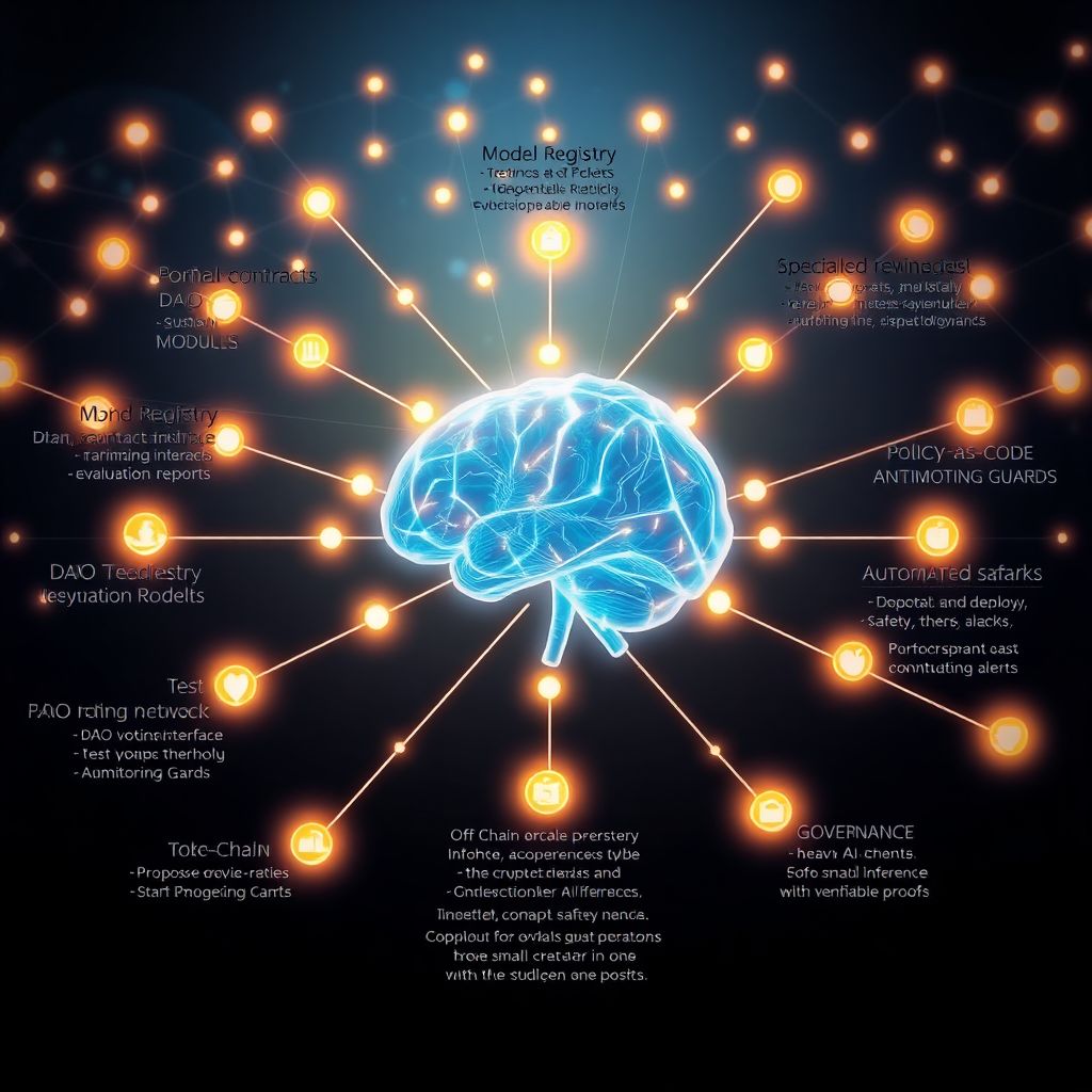 Distributed Ai governance for open-source blockchain projects and ethics