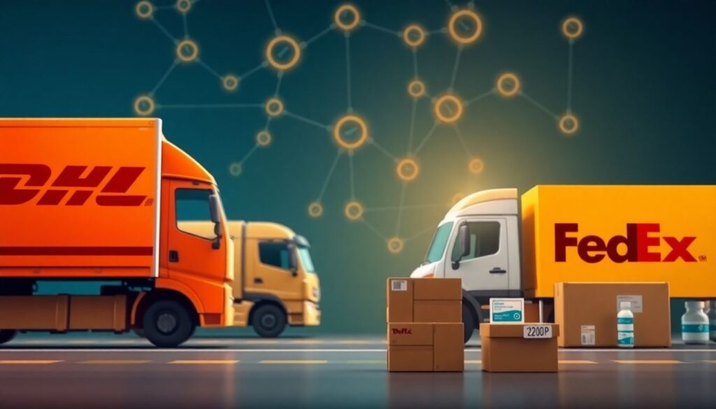 Автономная кооперация между предприятиями через блокчейн - иллюстрация