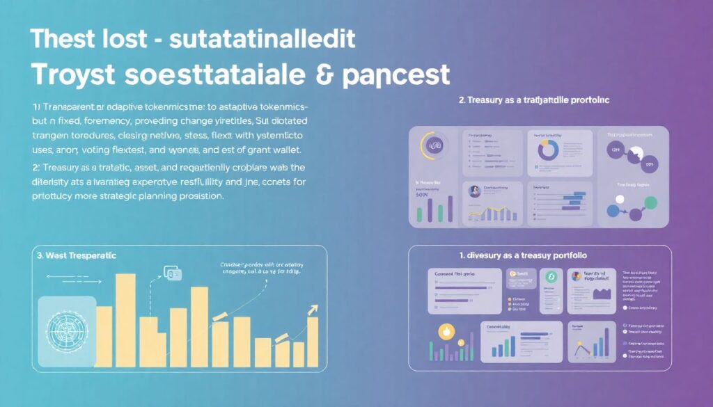 DAO tokenomics and long-term sustainability - иллюстрация