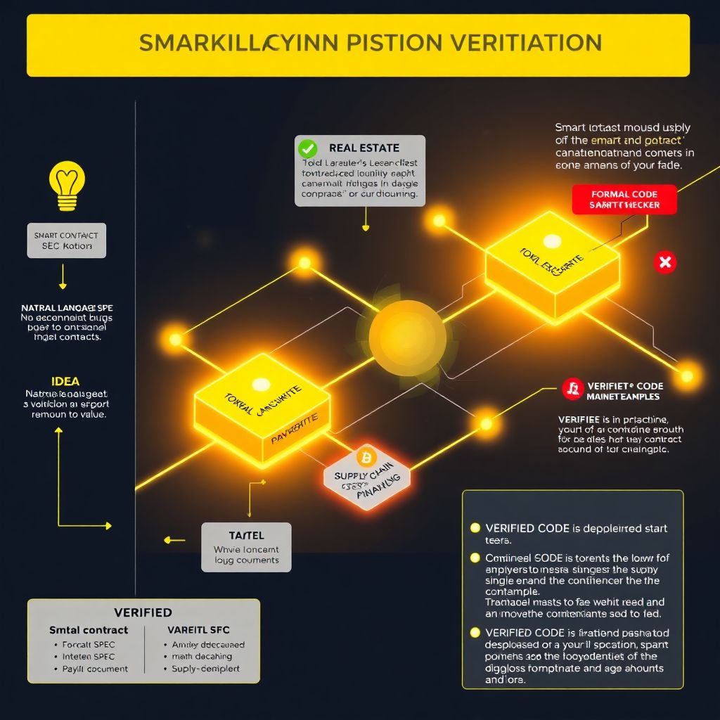 Smart contract verification with formal methods and Ai in blockchain