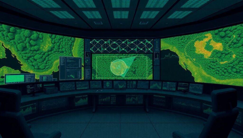 AI and blockchain for environmental monitoring and protection - иллюстрация