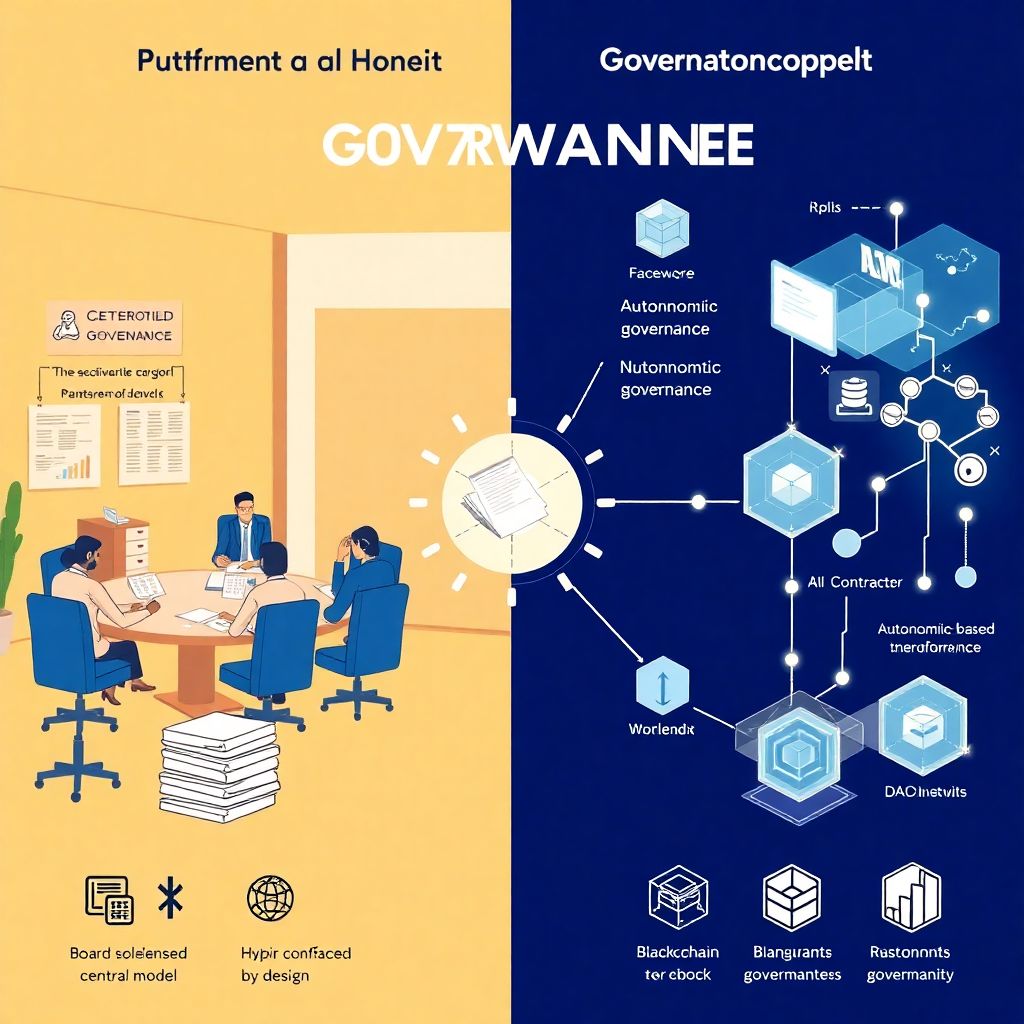 Automation in governance: evolution from centralized control to autonomous models