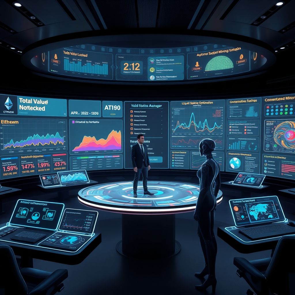 Ai-driven liquidity mining and staking optimization for higher defi yields