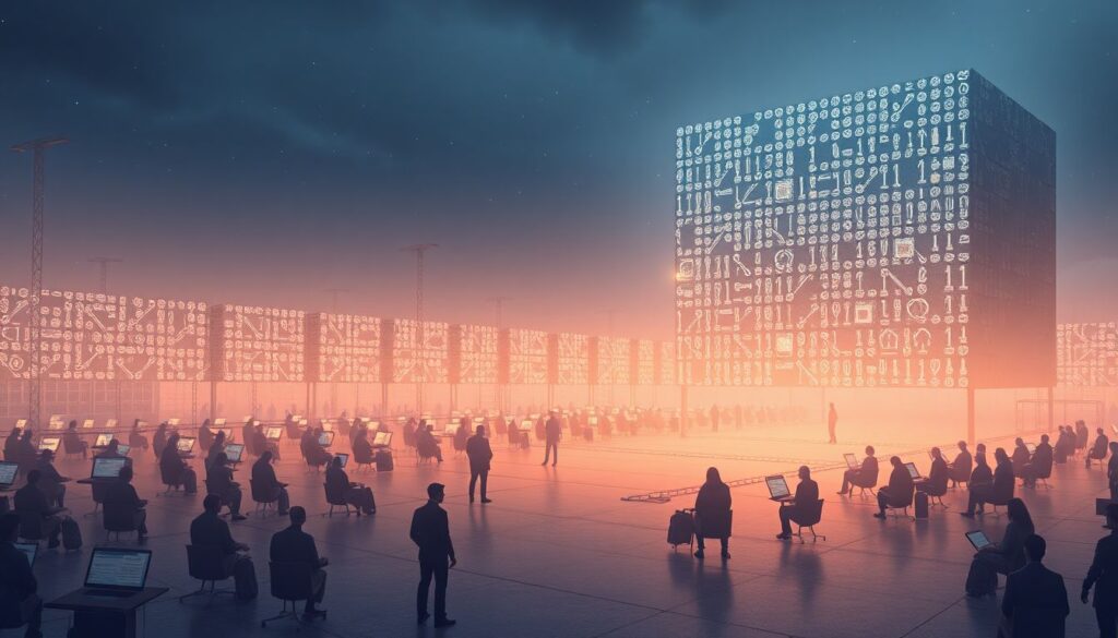 Blockchain-based education platforms with AI tutors - иллюстрация