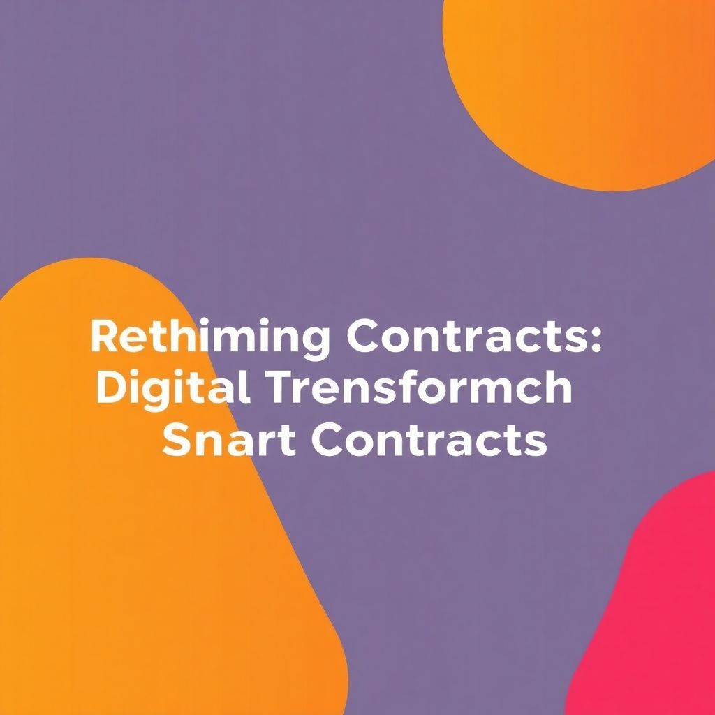 Оптимизация контрактных процессов с помощью смарт-контрактов для бизнеса