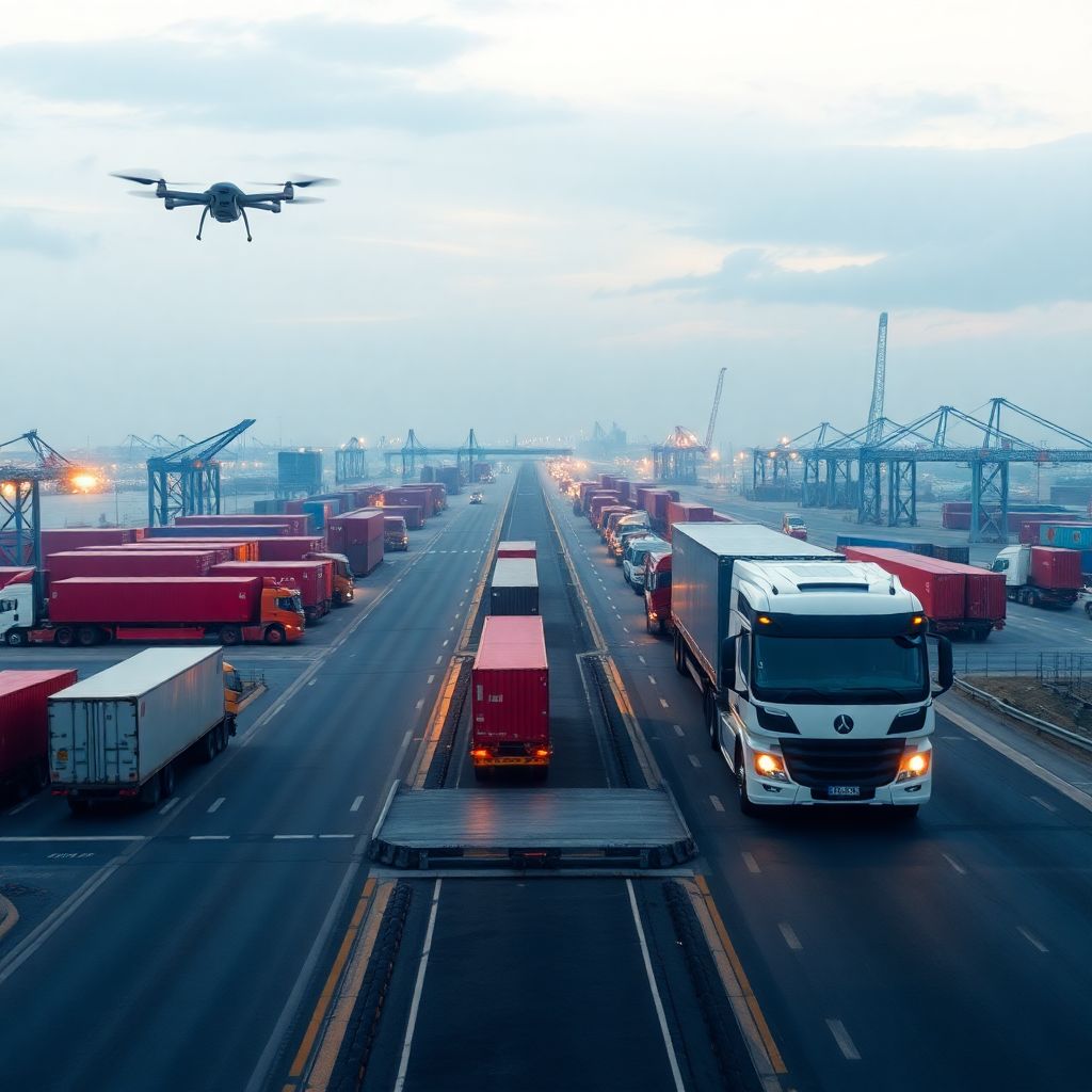 Автономная логистика в глобальной торговле: перспективы развития и влияние на рынок