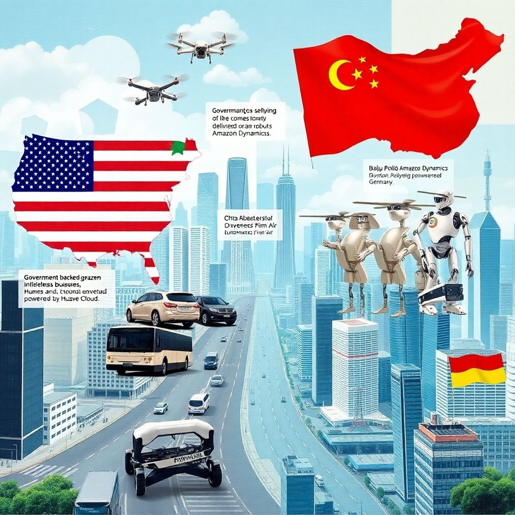 Автономные технологии: какие страны лидируют по внедрению в 2024 году