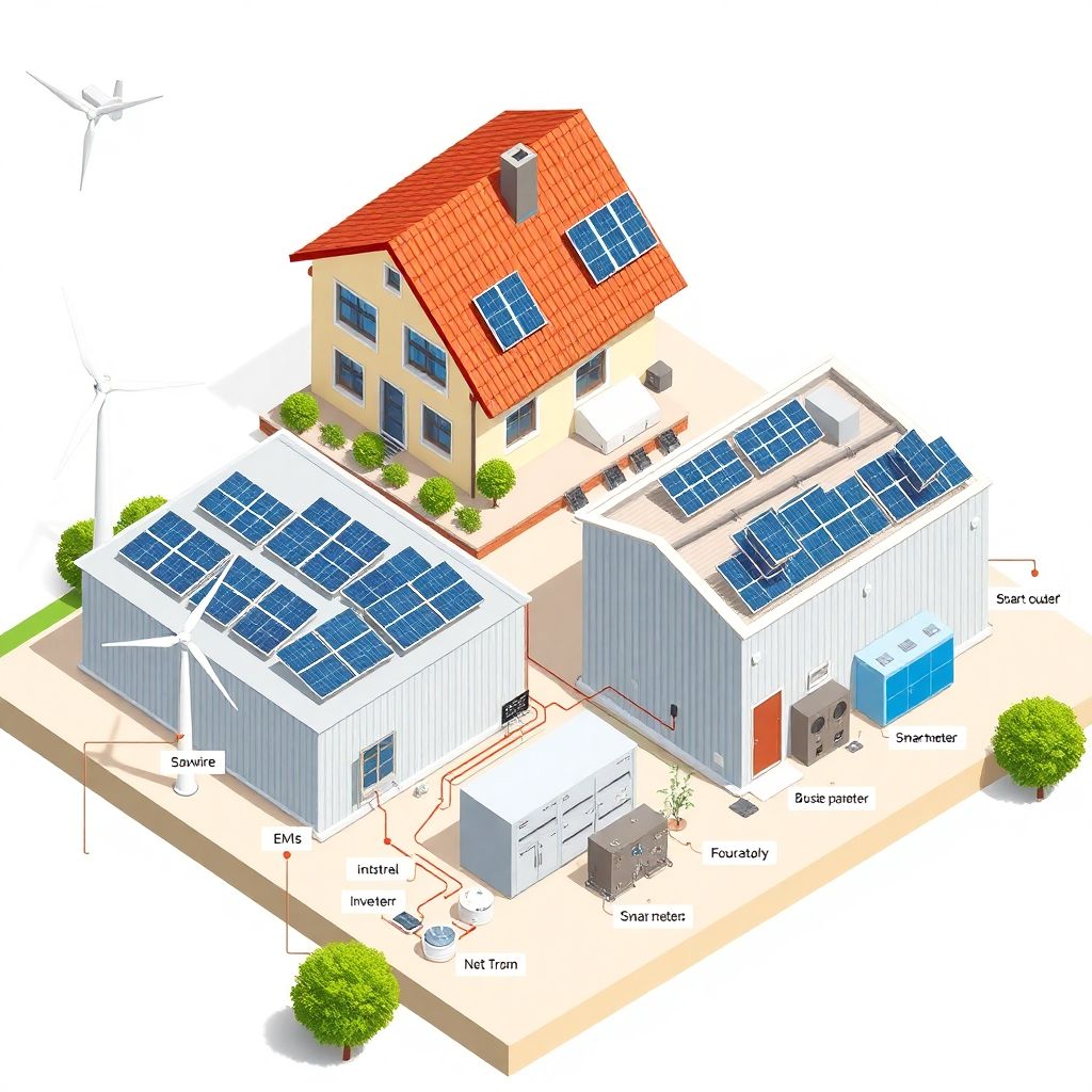 Автономные решения для энергетической эффективности в частных и промышленных объектах