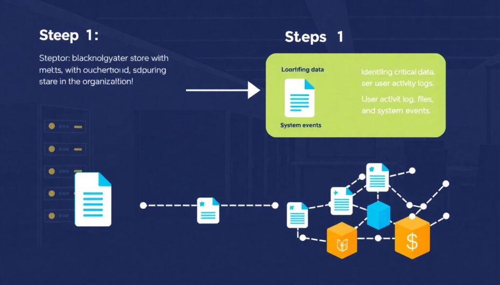 Как блокчейн поддерживает сохранение цифровых следов - иллюстрация