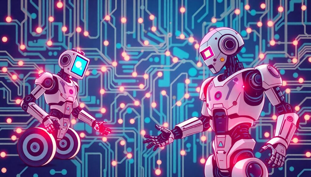 Блокчейн как платформа для автономной робототехники - иллюстрация