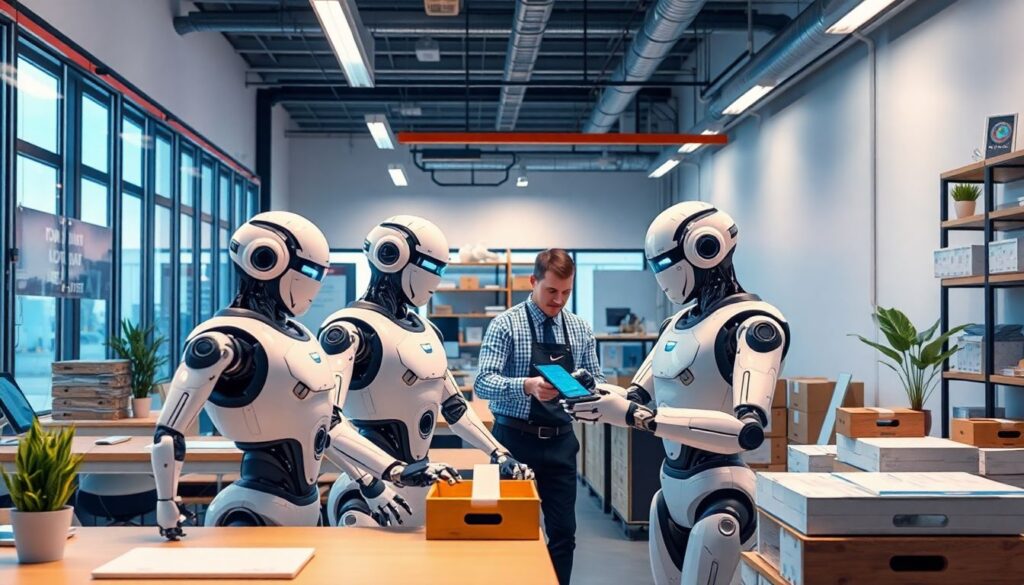 Автономная робототехника в промышленной автоматизации - иллюстрация