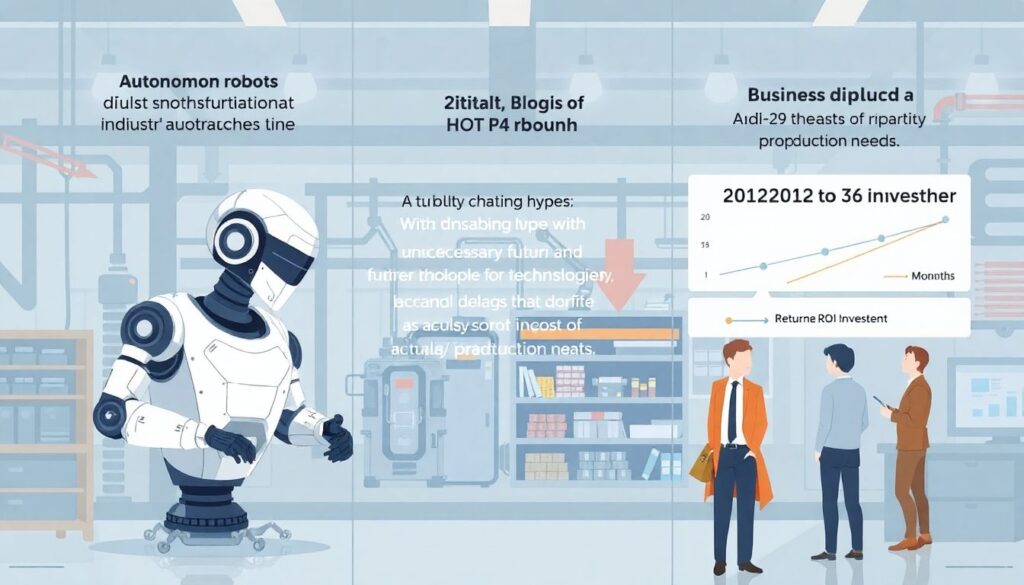 Автономная робототехника в промышленной автоматизации - иллюстрация