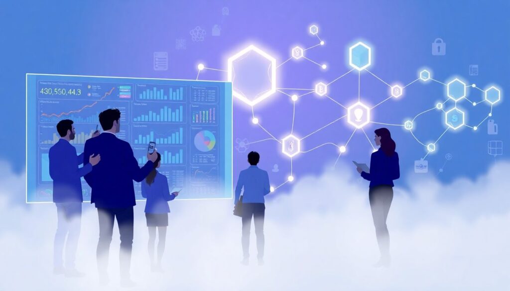 Predictive analytics for blockchain networks and network health - иллюстрация