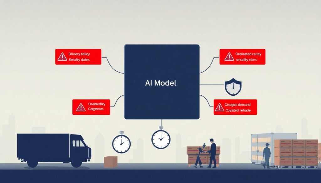 Impact of autonomous AI on supply chain efficiency - иллюстрация