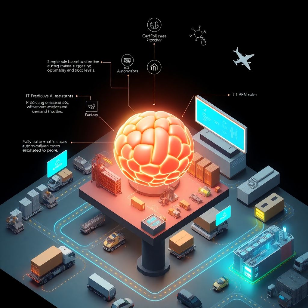 Autonomous Ai impact on supply chain efficiency and future operations