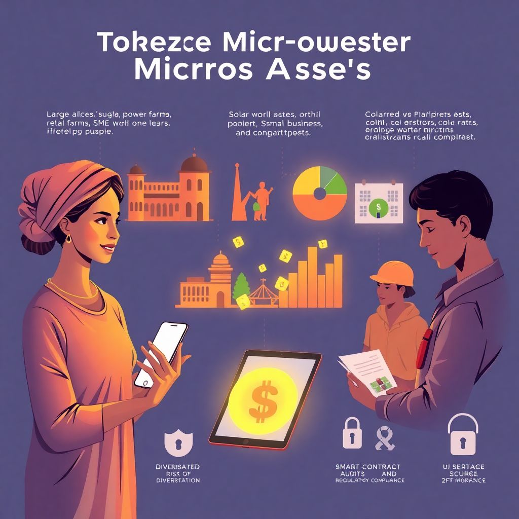 Financial inclusion through tokenized micro-assets in emerging markets