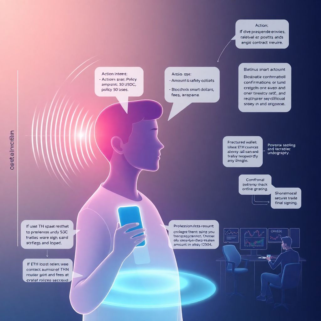 Voice and conversational interfaces for blockchain apps to enhance user experience