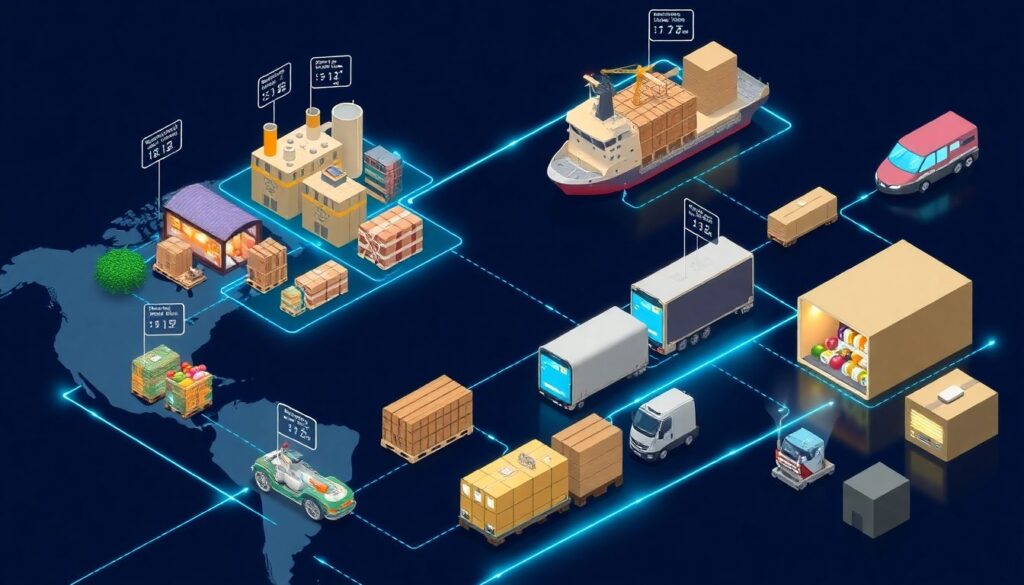 Autonomous logistics: blockchain-enabled supply networks - иллюстрация