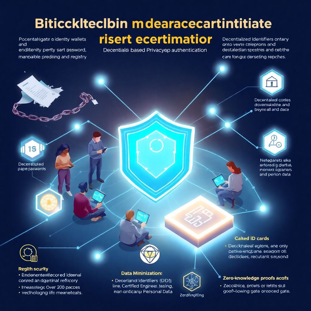 Blockchain-based identity and privacy-preserving authentication for secure access
