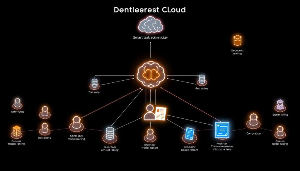 Decentralized cloud computing with AI acceleration - иллюстрация