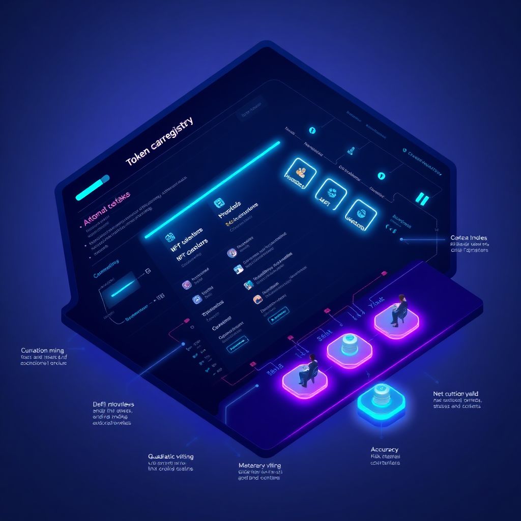 Economic models for token-curated registries and their incentives, design and risks