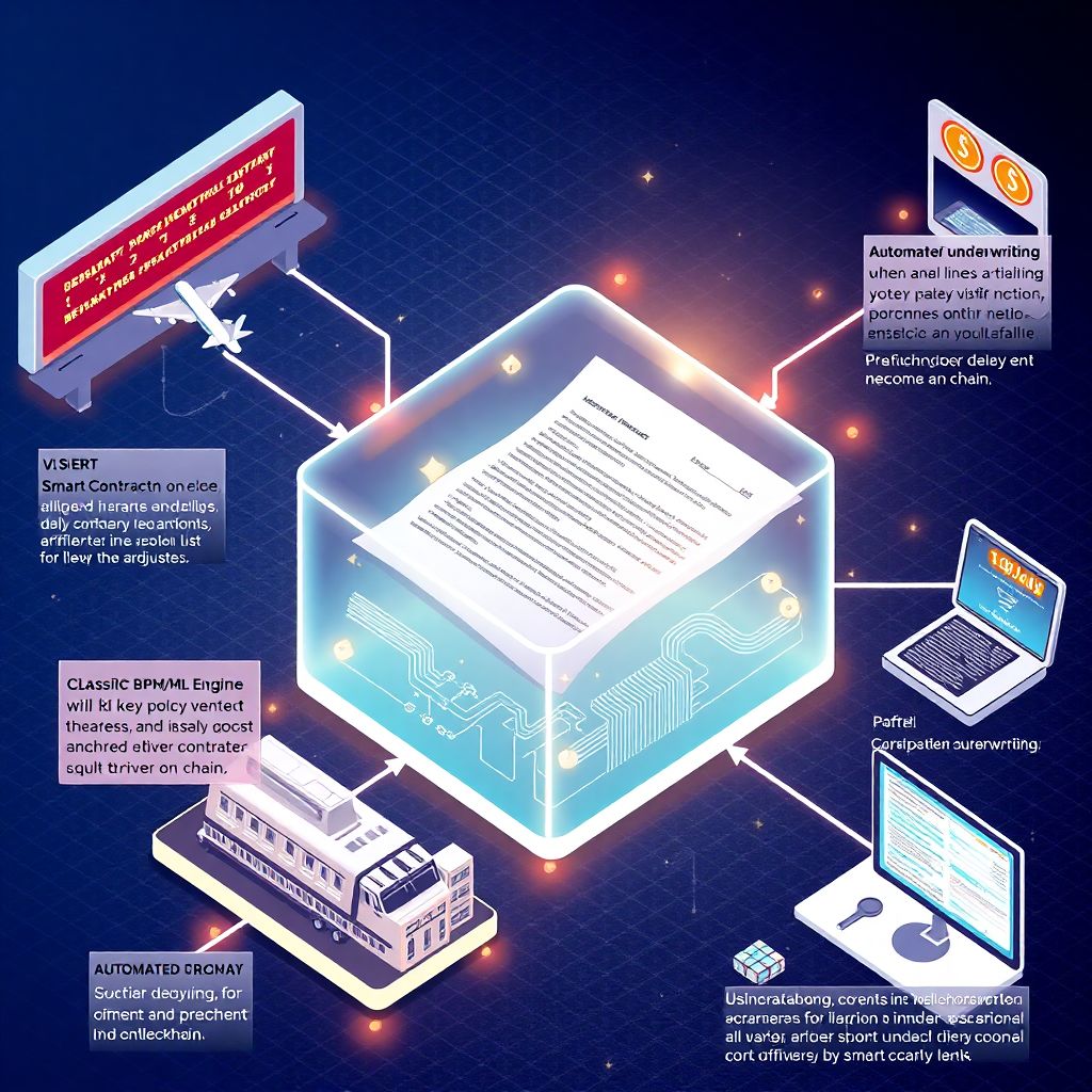 Smart contracts in insurance for automated underwriting and claims processing
