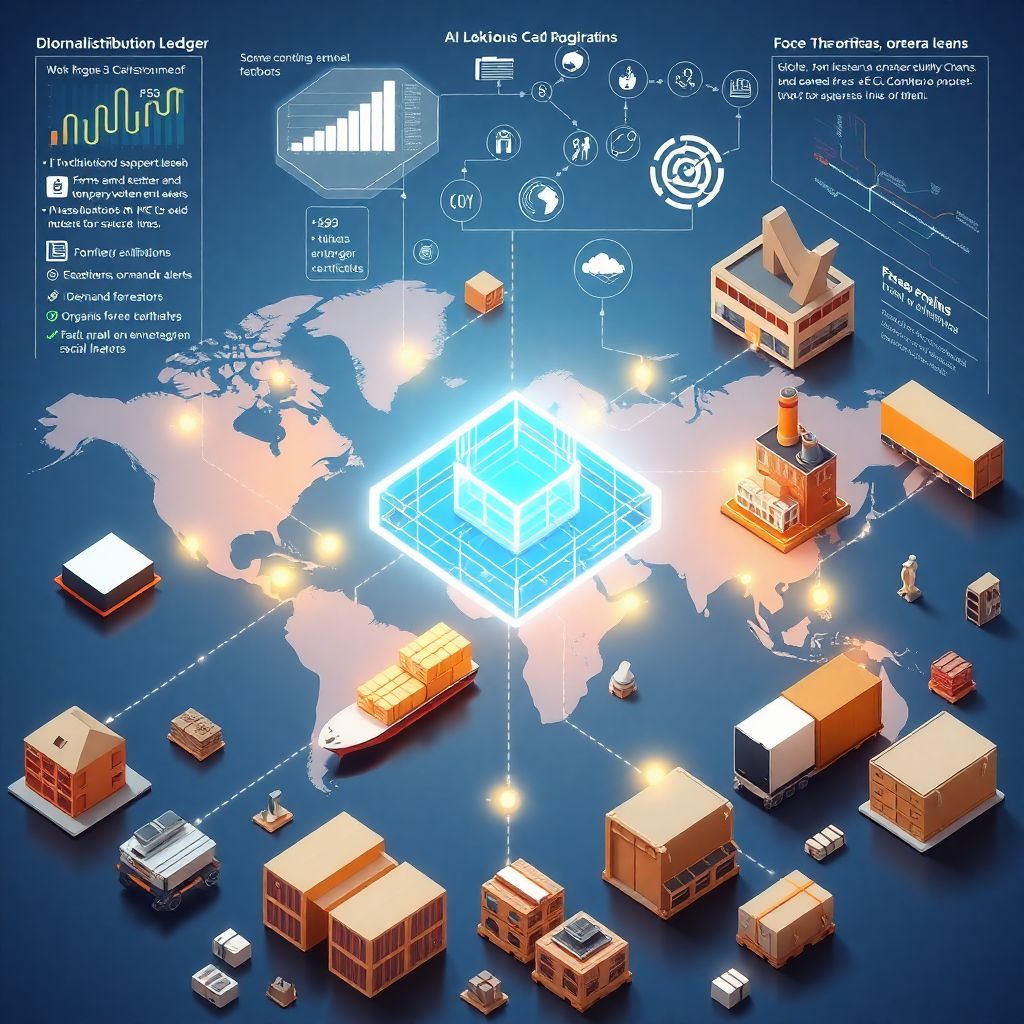 Ai-enhanced blockchain for sustainable supply chains and responsible logistics