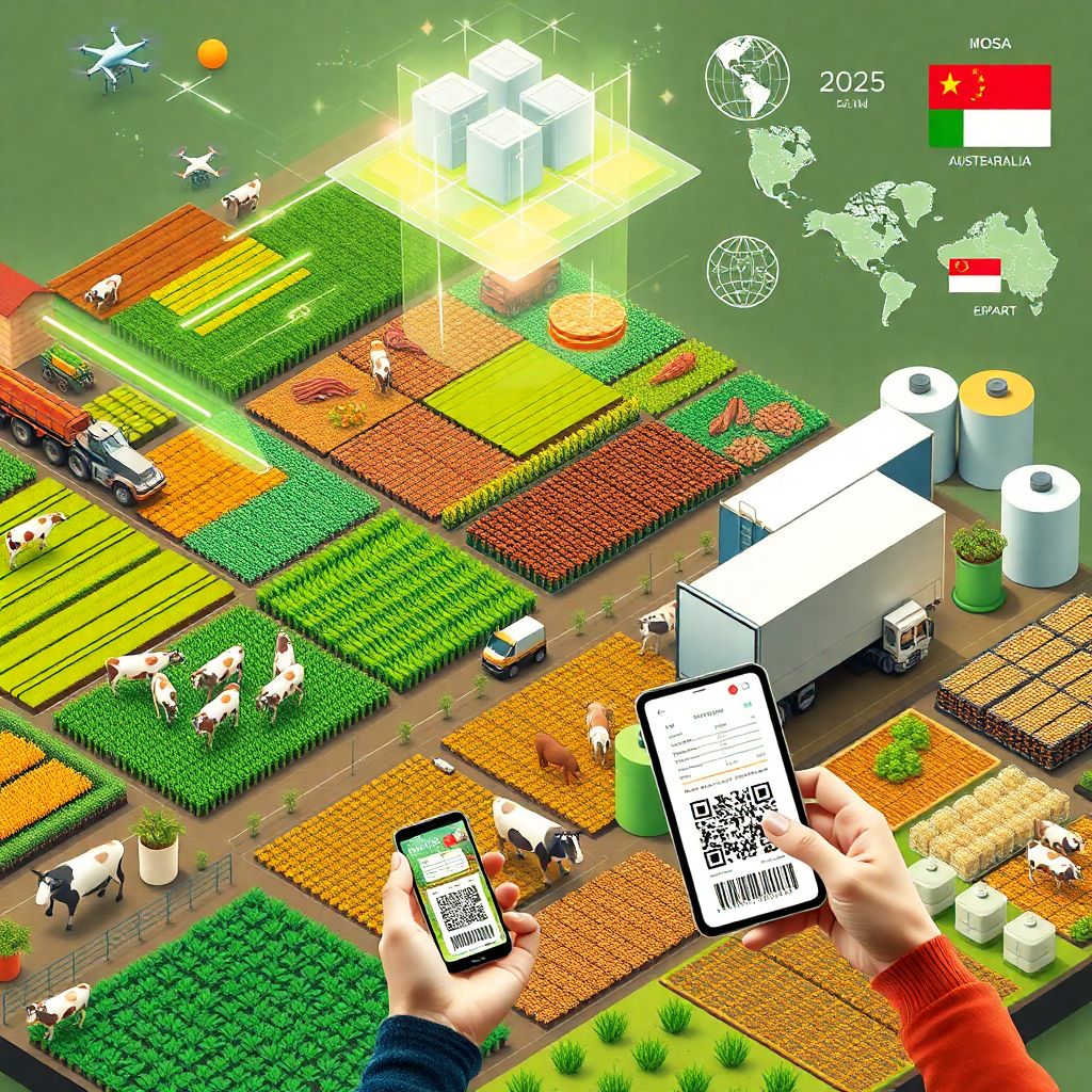 Autonomous data traceability in agriculture via blockchain for secure farm management