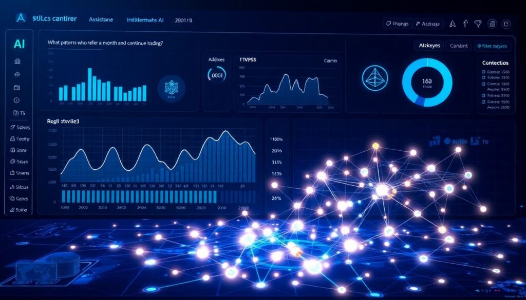 AI-assisted blockchain data analytics platforms - иллюстрация