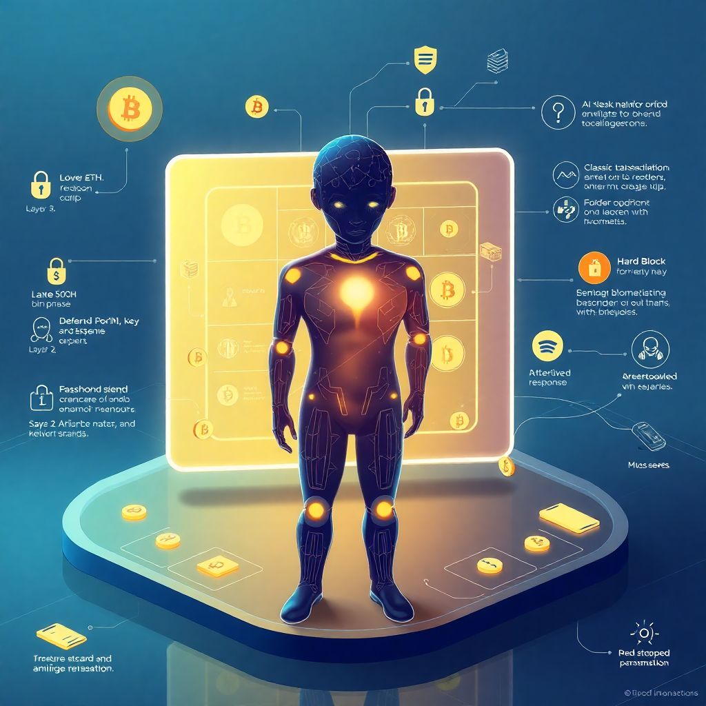 Ai-assisted user authentication in crypto wallets for secure access and protection