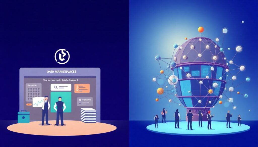 Blockchain for AI data marketplaces and monetization - иллюстрация