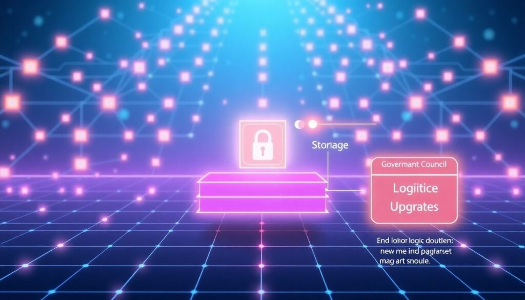 Autonomous upgradeability in smart contracts and protocols - иллюстрация