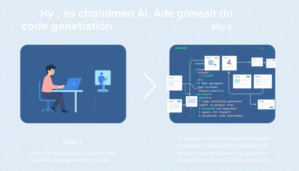Autonomous code generation for blockchain apps - иллюстрация