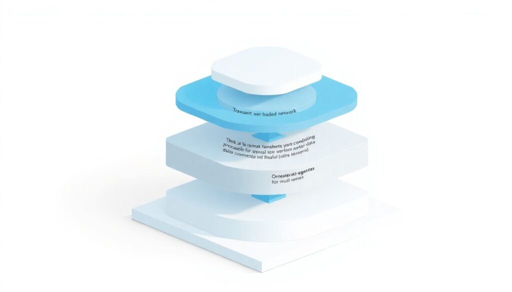 Blockchain interoperability layers with autonomous agents - иллюстрация