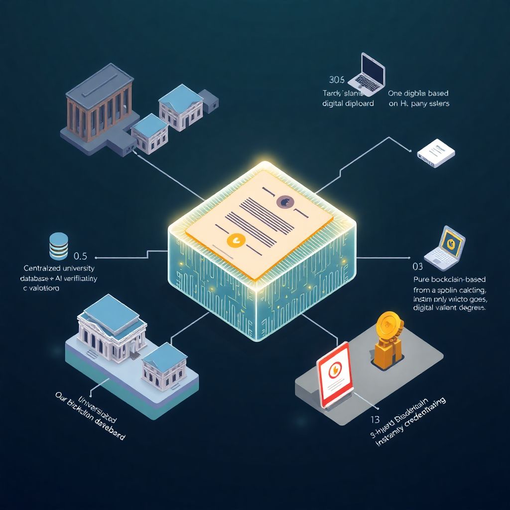 Blockchain-based education credentials with Ai validation for secure verification