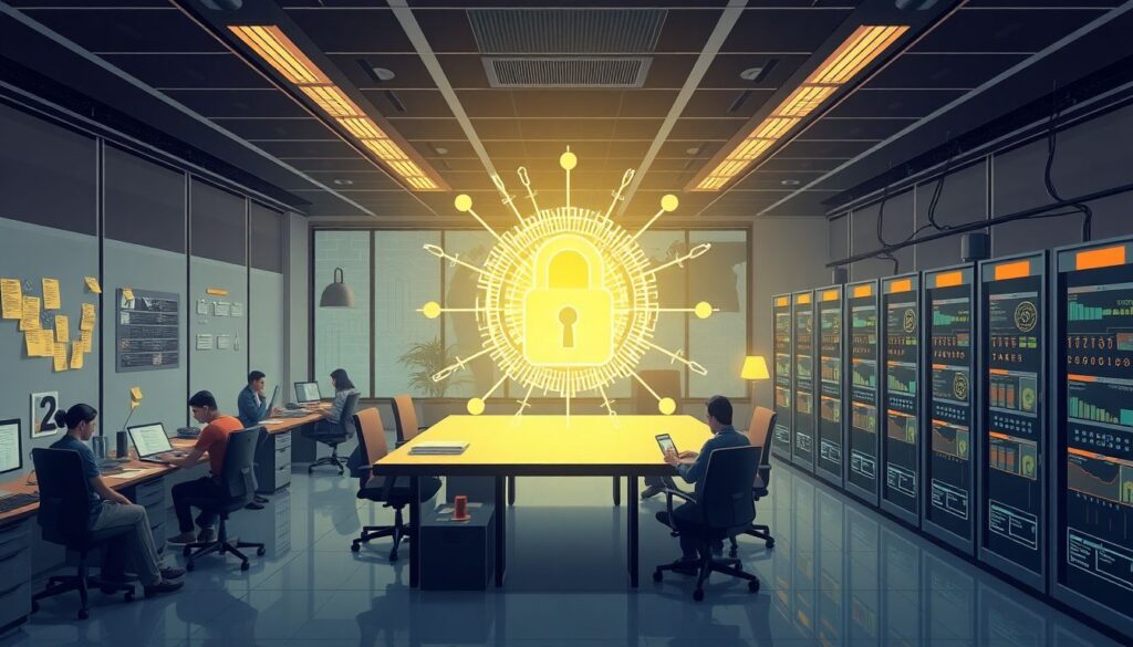 AI-powered data encryption on distributed ledgers - иллюстрация