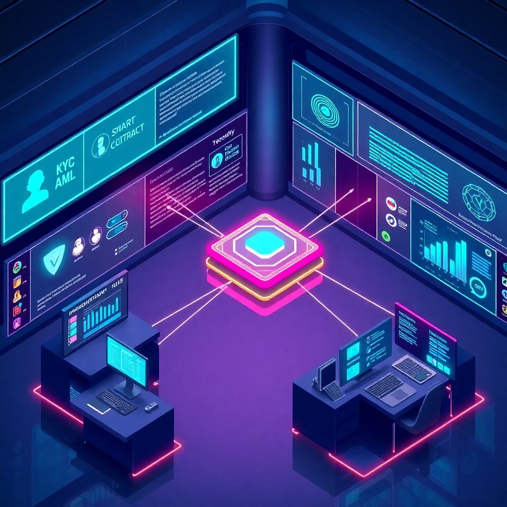 Blockchain-powered compliance automation for tokenized funds and asset managers