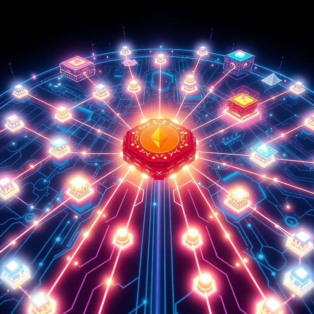 Autonomous orchestration of cross-chain services for scalable decentralized applications