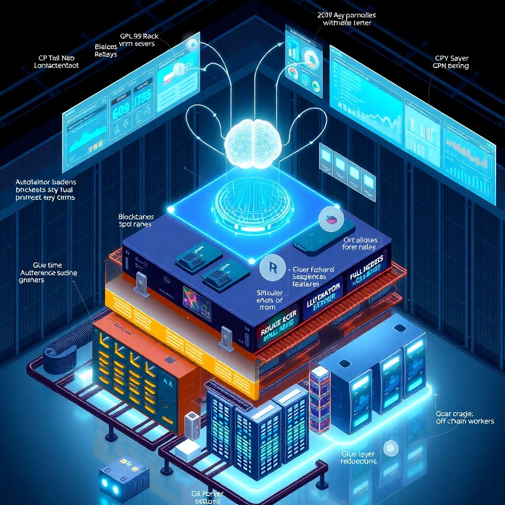 Autonomous platform scaling for ai-enabled blockchains: architecture and benefits