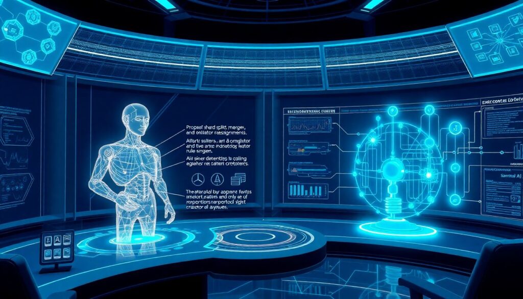 AI-powered optimization of blockchain sharding - иллюстрация