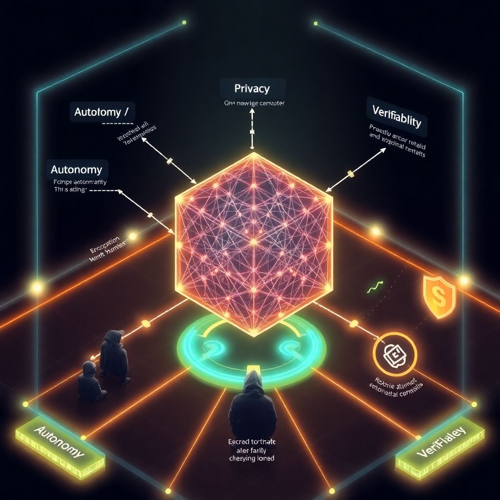Autonomous privacy-preserving analytics for defi with secure on-chain insights