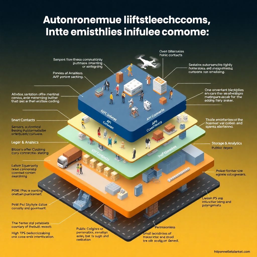 Digital infrastructure for autonomous economies on distributed ledgers explained