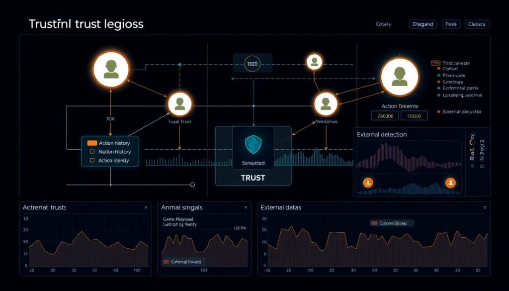 AI-powered trust algorithms for decentralized networks - иллюстрация