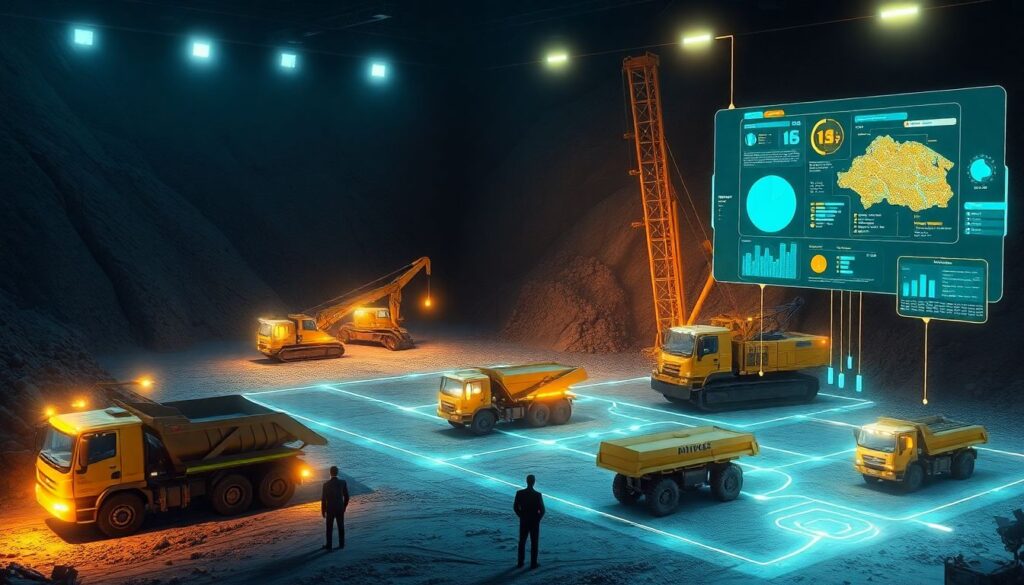 Autonomous optimization of mining operations with AI - иллюстрация